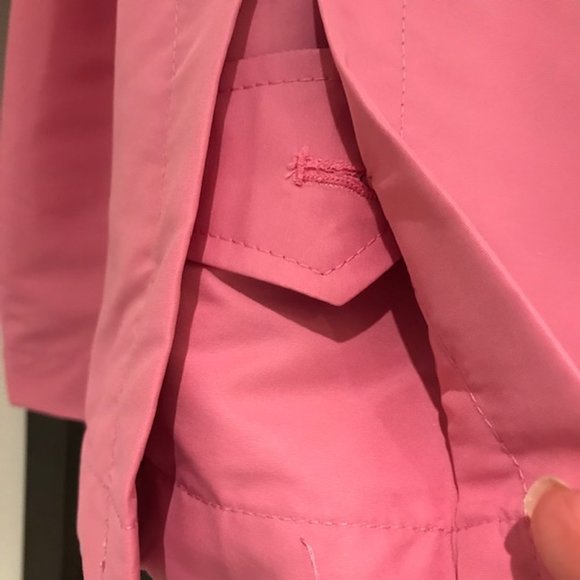 Ralph Lauren, Pink, Spring Rain Coat, Large, HOST PICK - Picture 5 of 8